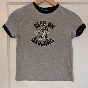 Streetwear Society Black and Gray Top